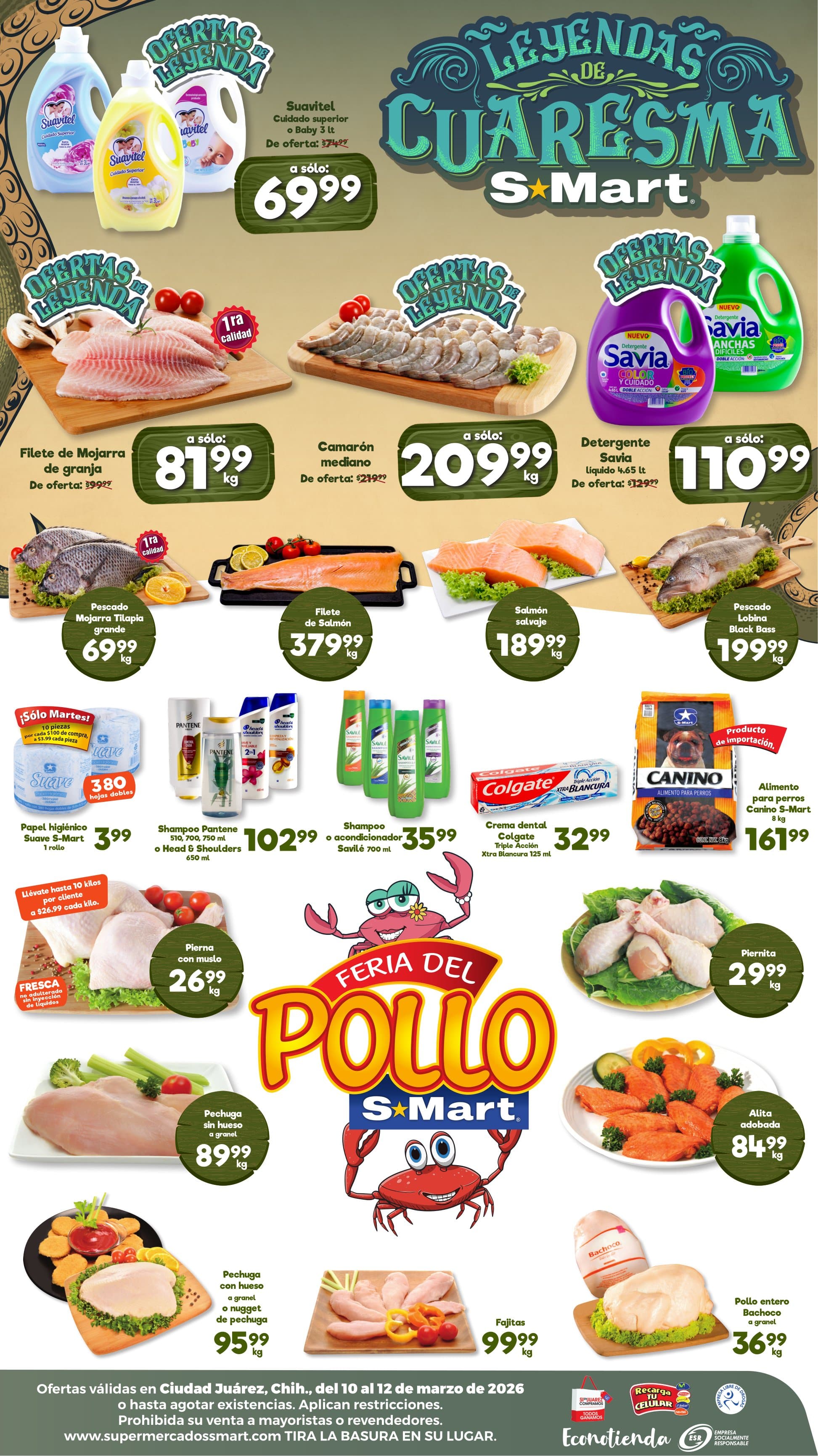 Catálogo S-Mart del 10 de Marzo al 12 de Marzo de 2026. — page 1